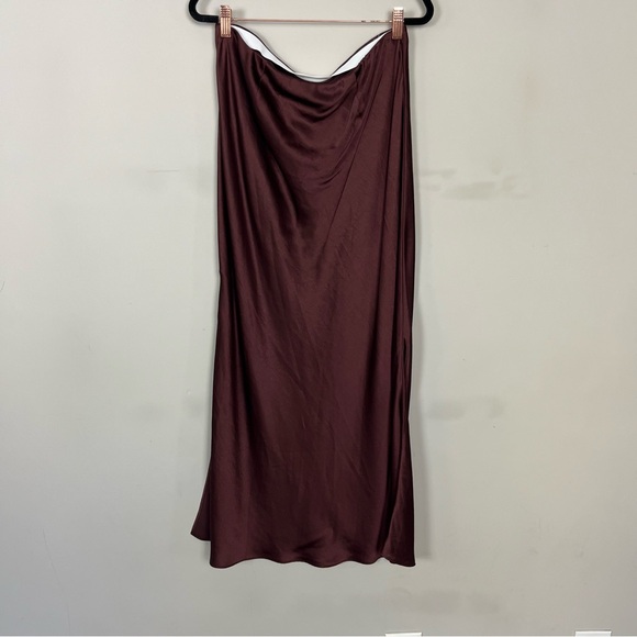 NWT MADEWELL SILKY MAXI SLIP SKIRT SIZE 8 - Picture 12 of 13